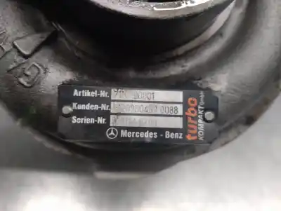 Second-hand car spare part turbocharger for mercedes-benz clase clk (w209) coupe 2.7 cdi 20v cat oem iam references a6120960499  7110090001