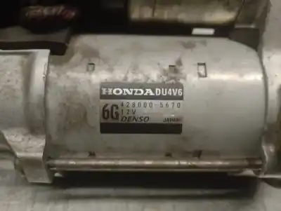 Second-hand car spare part starter motor for honda accord tourer (cw) 2.2 dtec cat oem iam references   4280005670