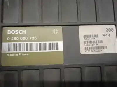 Second-hand car spare part ecu engine control for fiat uno (146) 1.4 cat oem iam references 0280000725  0280000725