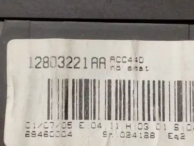 Second-hand car spare part climate control for saab 9-3 combi (e50) 1.9 d oem iam references 12803221aa  