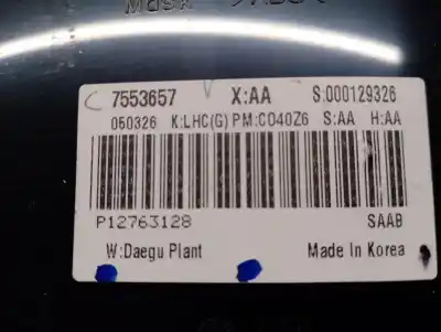 Second-hand car spare part dashboard for saab 9-3 combi (e50) 1.9 d oem iam references p12763128  