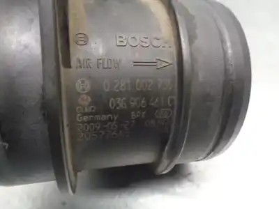 Pezzo di ricambio per auto di seconda mano misuratore di flusso per volkswagen passat variant (3c5) 2.0 tdi dpf riferimenti oem iam 03g906461c  0281002735