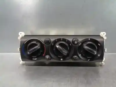 Second-hand car spare part heating / air conditioning control panel for mini cooper (rc31) (2004-...) manual 1.6 85 oem iam references 64111502214