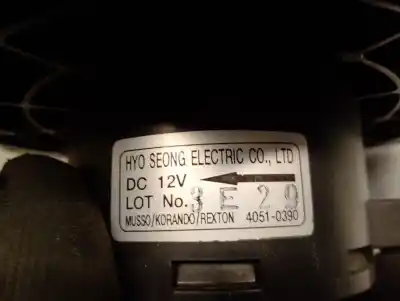 Автозапчастина б/у тепловий двигун для ssangyong korando 2.9 turbodiesel cat посилання на oem iam 40510390  