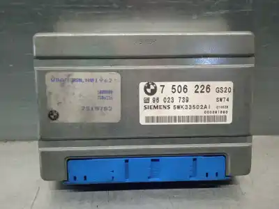 Peça sobressalente para automóvel em segunda mão unidade de controle automática da caixa de câmbio por bmw x5 (e53) 3.0d referências oem iam 7506226