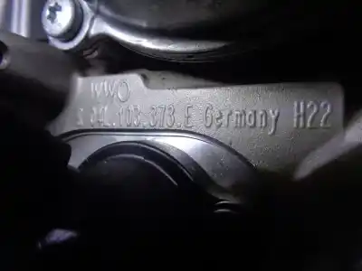 Second-hand car spare part complete engine for volkswagen cc b7 (358) 2.0 tdi oem iam references cuvc 016605 04l100036c