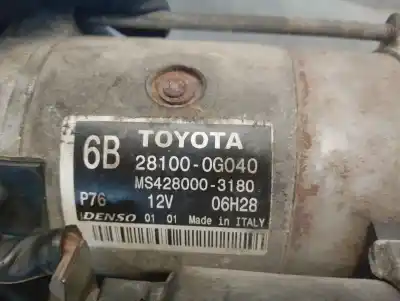 Piesă de schimb auto la mâna a doua electromotor pentru toyota rav 4 iii (_a3_) 2.2 d 4wd (ala30_) referințe oem iam 281000g040  ms4280003180