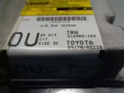 Автозапчасти б/у блок управления подушками безопасности за toyota yaris (ksp9/scp9/nlp9) 1.3 cat ссылки oem iam 891700d210  212986103