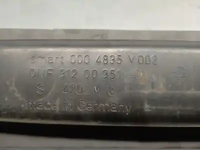 Second-hand car spare part front bumper reinforcement for smart micro compact car 0.8 oem iam references 0004835v002  