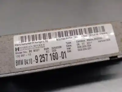 Peça sobressalente para automóvel em segunda mão módulo eletrónico antena por bmw x6 (e71) xdrive40d referências oem iam 84109257160  