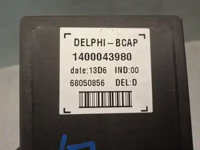 Pezzo di ricambio per auto di seconda mano modulo elettronico per lancia phedra (180) 2.2 jtd cat riferimenti oem iam 1400043980  68050856
