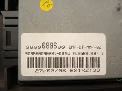 Second-hand car spare part dashboard for lancia phedra (180) 2.2 jtd cat oem iam references 9660080680  