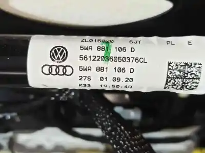Автозапчасти б/у сиденье правое переднее за skoda scala (nw) 1.0 tsi ссылки oem iam 5wa881106d  