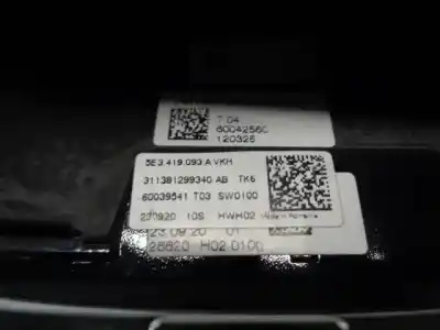 Автозапчастина б/у кермо для skoda scala (nw) 1.0 tsi посилання на oem iam 5e3419093a  