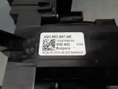 Second-hand car spare part headlights switch for skoda scala (nw) 1.0 tsi oem iam references 2q1953507ae  2q0953513ac