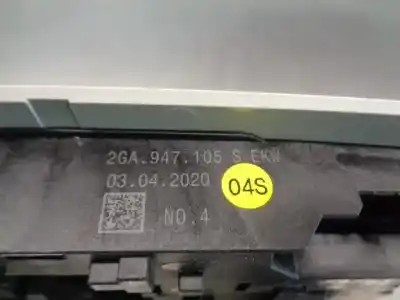 Автозапчастина б/у внутрішне світло для skoda scala (nw) 1.0 tsi посилання на oem iam 2ga947105s  