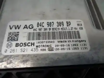 Автозапчастина б/у ебу контролер двигуна для skoda scala (nw) 1.0 tsi посилання на oem iam 04c907309bp  0261s21435