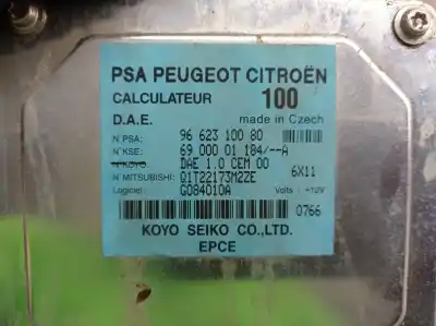 Second-hand car spare part ecu engine control for citroen c2 (jm_) 1.4 hdi oem iam references 9662310080  6900001184