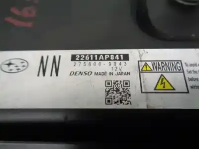 Автозапчастина б/у ебу контролер двигуна для subaru legacy familiar/outback b13 (bp) 2.0 cat посилання на oem iam 22611ap841 2758009843 denso 