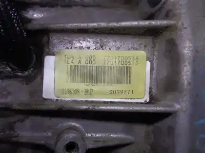 Second-hand car spare part gearbox for renault scenic ii 1.5 dci diesel oem iam references tl4a000 7701700538 s099771