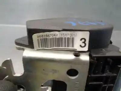 Автозапчастина б/у задній правий ремін безпеки для peugeot 308 sw i (4e_, 4h_) 1.6 16v посилання на oem iam 968116670xx  3ª fila
