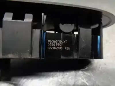 Автозапчастина б/у передній правий віконний вимикач для peugeot 308 sw i (4e_, 4h_) 1.6 16v посилання на oem iam 96565184xt  