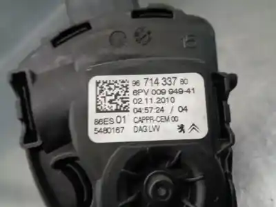 Автозапчасти б/у педальный потенциометр за peugeot 308 sw i (4e_, 4h_) 1.6 16v ссылки oem iam 9671433780  6pv00994941