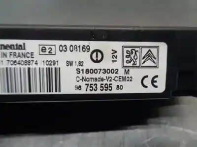 Автозапчастина б/у електронний модуль для peugeot 308 sw i (4e_, 4h_) 1.6 16v посилання на oem iam 9675359580  12269999
