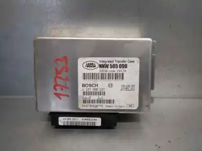 Second-hand car spare part automatic gearbox control unit for land rover range rover sport 2.7 td v6 cat oem iam references nnw505090