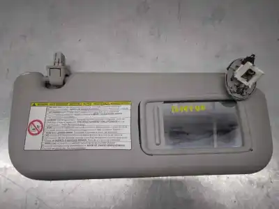 Second-hand car spare part right sunshade for toyota auris 1.4 16v cat oem iam references 7431002c50b0  