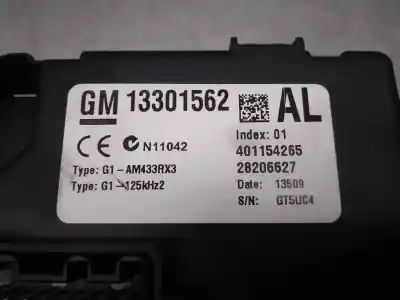 Second-hand car spare part fuse box unit for opel corsa d (s07) 1.3 cdti (l08 l68) oem iam references 13301562  401154265