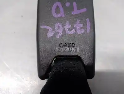 Peça sobressalente para automóvel em segunda mão chicote / encaixe cinto segurança por mazda 3 (bl) 1.6 mzr (bl14) referências oem iam 090219a2x  