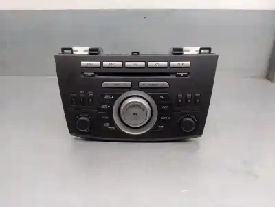 Peça sobressalente para automóvel em segunda mão sistema de áudio / rádio cd por mazda 3 (bl) 1.6 mzr (bl14) referências oem iam bda466ar0a