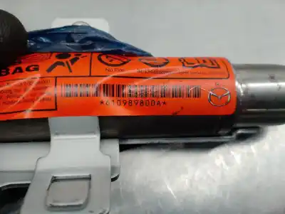 Second-hand car spare part front right curtain airbag for mazda 3 (bl) 1.6 mzr (bl14) oem iam references 610989800a  