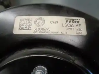 Автозапчастина б/у гальмівний серво для ford ka (ru8) 1.2 посилання на oem iam 51838695  