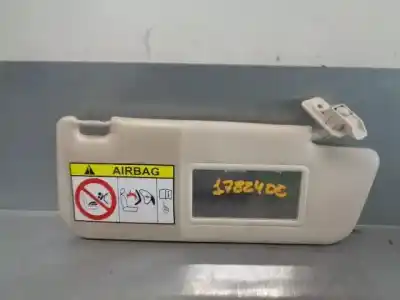 Second-hand car spare part right sunshade for ford ka (ru8) 1.2 oem iam references 1913511