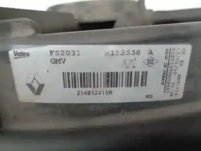 Автозапчасти б/у электрический вентилятор за renault scénic iii (jz0/1_) 1.5 dci ссылки oem iam 214812415r m152538a valeo 