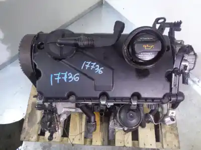 Second-hand car spare part complete engine for volkswagen golf v berlina (1k1) 1.9 tdi oem iam references bkc 03g100098x 175692