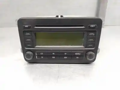 Peça sobressalente para automóvel em segunda mão sistema de áudio / rádio cd por volkswagen golf v plus (1kp) 1.9 referências oem iam 5m0035186