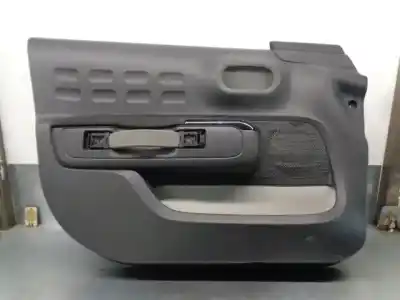 Peça sobressalente para automóvel em segunda mão forra / revestimento da porta dianteira esquerda por citroen c3 iii (sx) 1.2 vti 82 referências oem iam 9812904277
