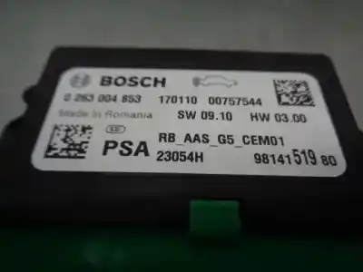 Автозапчастина б/у електронний модуль для citroen c3 / c3 origin iii (sx) 1.2 vti 82 посилання на oem iam 9814151980  0263004853