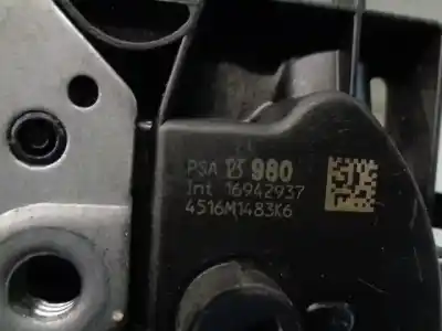 Автозапчастина б/у замок передній праві двері для citroen c3 / c3 origin iii (sx) 1.2 vti 82 посилання на oem iam 123980  