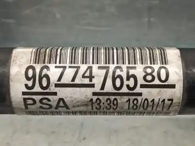 Second-hand car spare part front left transmission for citroen c3 / c3 origin iii (sx) 1.2 vti 82 oem iam references 9677476580  