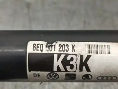 Pièce détachée automobile d'occasion transmission arriere gauche pour audi a4 b6 avant (8e5) 2.5 tdi quattro références oem iam 8e0501203k  