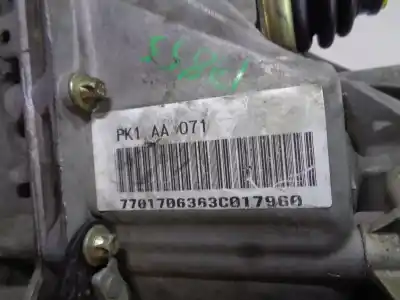 Second-hand car spare part gearbox for renault safrane (b54) 2.2 turbodiesel oem iam references pk1aa071 7701706363 c017960