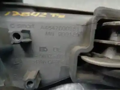 Pezzo di ricambio per auto di seconda mano maniglia interna posteriore sinistra per smart forfour 1.5 cdi cat riferimenti oem iam a4547600361  mn900159