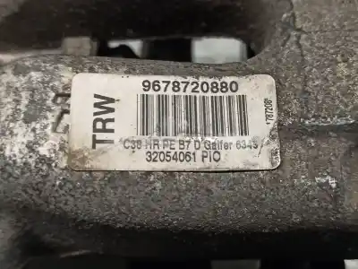 Автозапчасти б/у задний правый тормозной суппорт за citroen c4 picasso i monospace (ud_) 1.6 hdi ссылки oem iam 9678720880  32054061