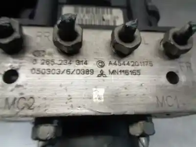 Second-hand car spare part abs for smart forfour 1.5 cdi cat oem iam references mn116165  0265234314