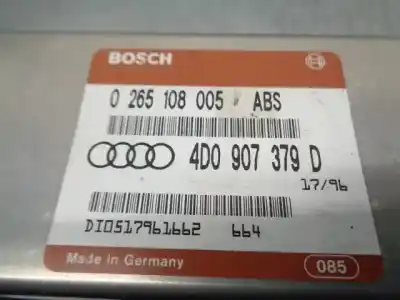 Peça sobressalente para automóvel em segunda mão boitier de commande de abs por audi a6 berlina (c4) 2.3 referências oem iam 4d0907379d  0265108005