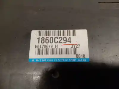 Автозапчастина б/у ебу контролер двигуна для mitsubishi asx (ga0w) 1.6 cat посилання на oem iam 1860c294  e6t78679h